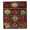 12ct. 4" Red & Gold Shatterproof Luxe Ornament Set